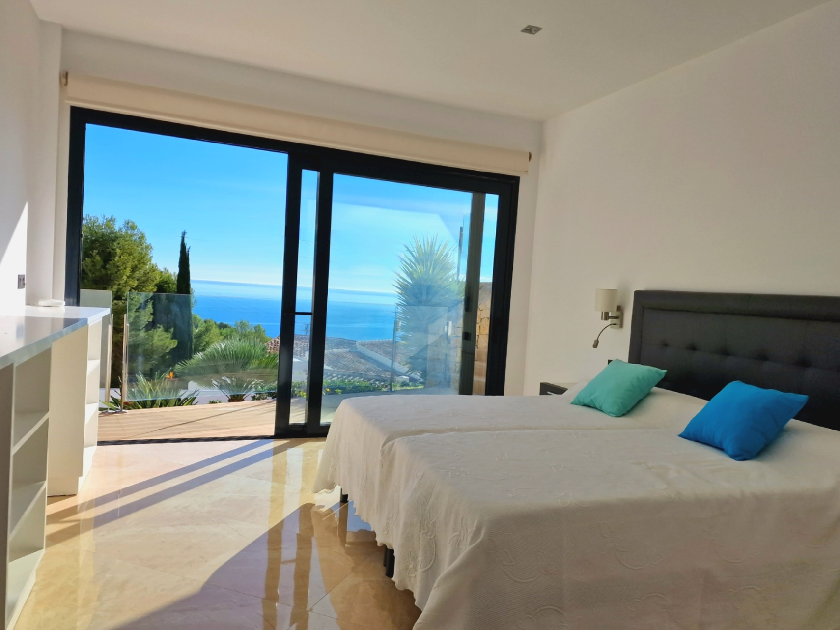 alq-jav - Mietvilla mit Meerblick in Javea, nah dem Hafen.
