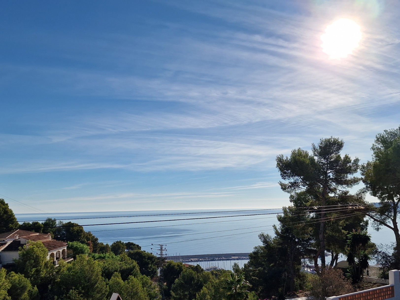 alq-jav - Mietvilla mit Meerblick in Javea, nah dem Hafen.