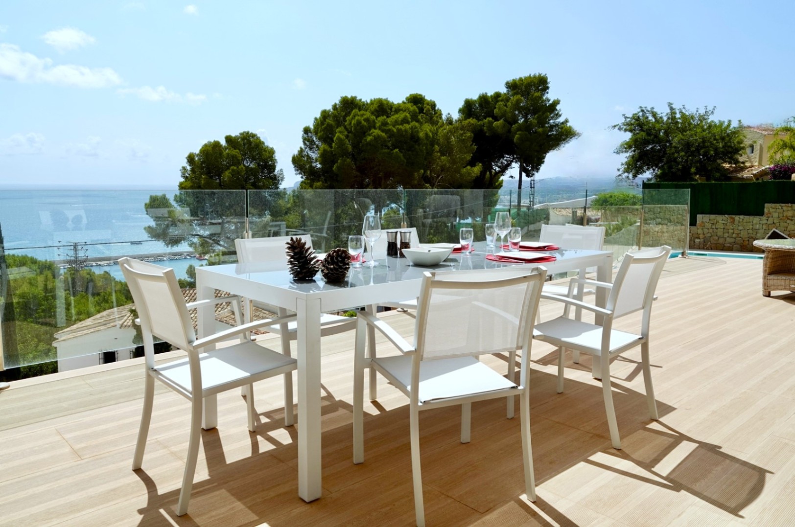 alq-jav - Mietvilla mit Meerblick in Javea, nah dem Hafen.
