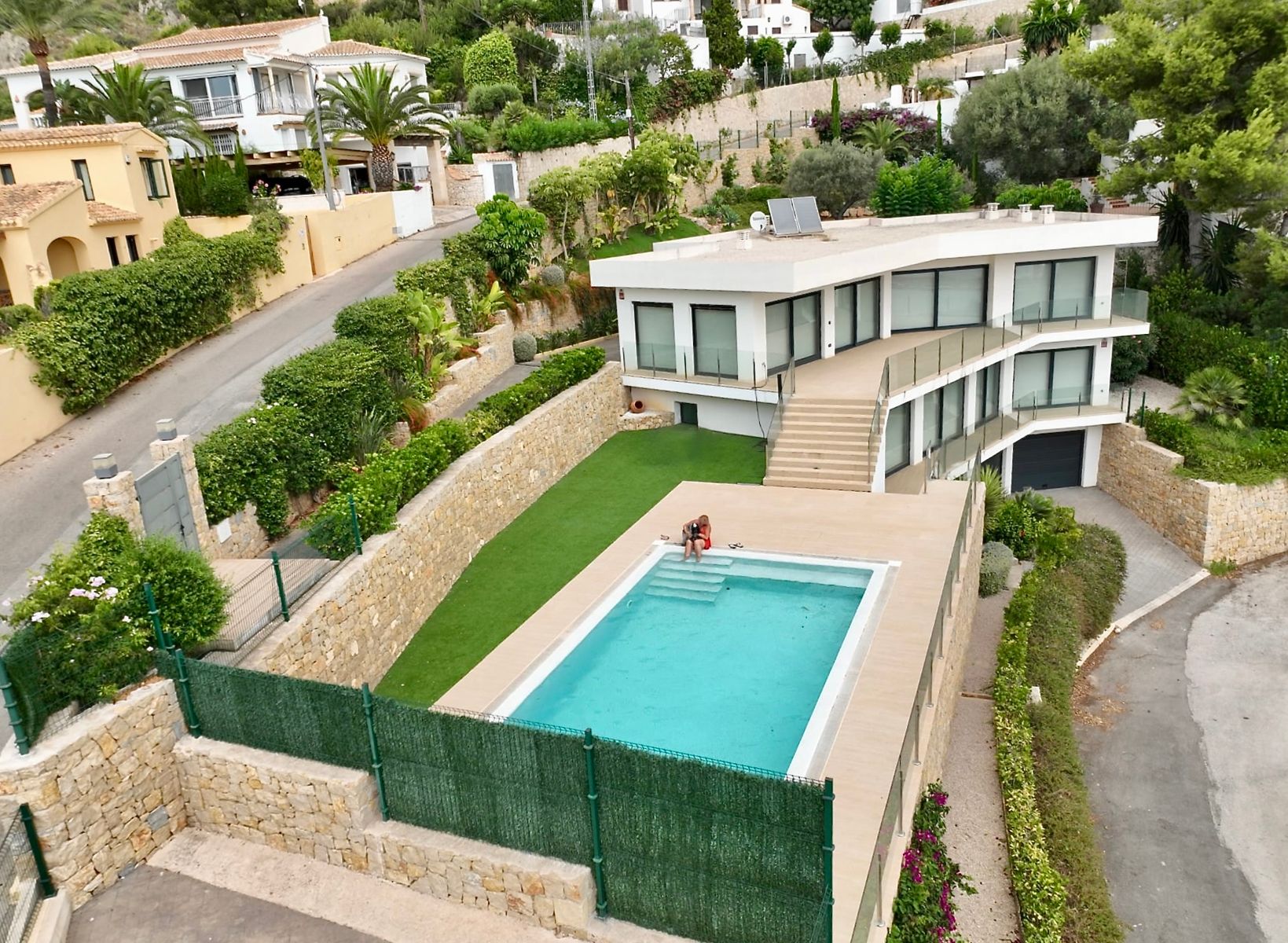alq-jav - Mietvilla mit Meerblick in Javea, nah dem Hafen.